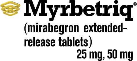MYRBETRIQ (mirabegron) logo