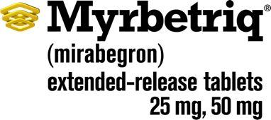 MYRBETRIQ (mirabegron) logo